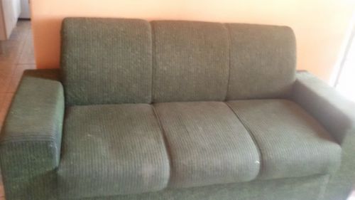 conjunto de 2 sofás em excelente estado de uso
