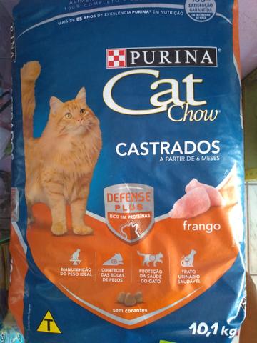 Ração Cat Chow para gatos castrados 10kgs