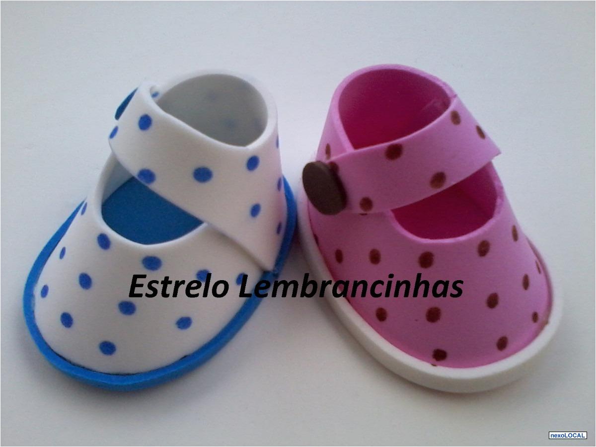 Lembrancinhas Para Cha De Bebe Sapatinhos Em Eva