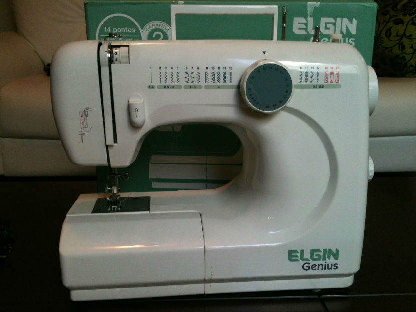 Manual Maquina De Costura Elgin Genius Super Automtica