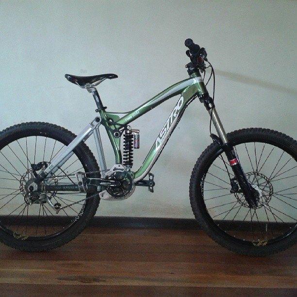 rockrider downhill bike