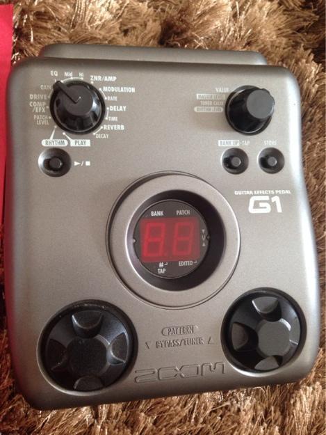 G1 Effects Pedal Manual