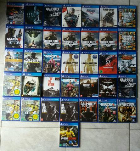 Jogos Ps4 Novos Seminovos No Preco OFERTAS Vazlon Brasil