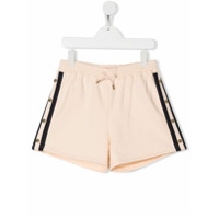 Chloé Kids side stripe shorts - Neutro