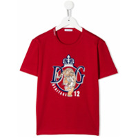 Dolce & Gabbana Kids Camiseta DG - Vermelho