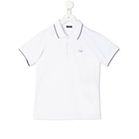 Il Gufo Camisa polo com logo bordado - Branco