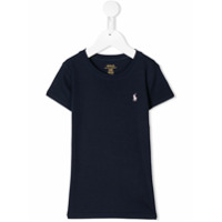 Ralph Lauren Kids Camiseta com logo - Azul