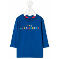 The Marc Jacobs Kids Moletom com logo - Azul
