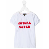 Velveteen Camiseta Grace com logan - Branco