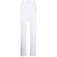 Alexander McQueen Calça jeans reta - Branco