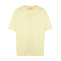 Àlg T-shirt oversized estampada - Amarelo