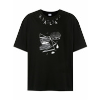 Àlg T-shirt oversized Eyes + Ratsuo - Preto