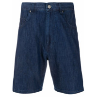 Aspesi Bermuda jeans reta - Azul