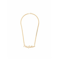 Dolce & Gabbana Colar com logo - Dourado