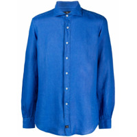 Fay Camisa de linho - Azul
