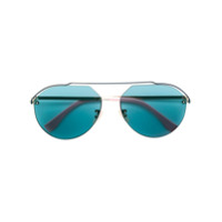 Fendi Eyewear Óculos de sol aviador - Azul