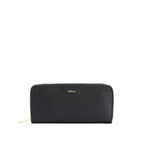 Furla all-around zip wallet - Preto