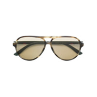 Gucci Eyewear Óculos de sol aviador - Cinza