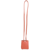 Medea long strap mini purse - Marrom