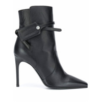 Off-White Zip Tie heeled boots - Preto