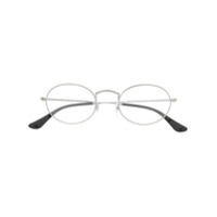 Ray-Ban round frame glasses - Prateado