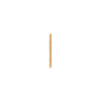 Shihara Brinco barra em ouro 18k - Dourado