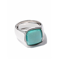 Tom Wood cushion turquoise ring - SILVER