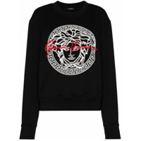 Versace Medusa logo sweatshirt - Preto