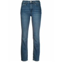3x1 Calça jeans reta cintura média - Azul