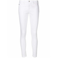 AG Jeans Calça jeans skinny cropped - Branco