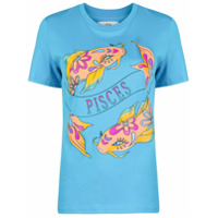 Alberta Ferretti Camiseta Pisces - Azul