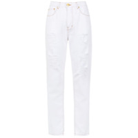 Amapô Calça Mom´s jeans Bari - Branco