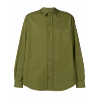 AMI Camisa modelagem solta - Verde