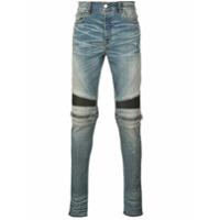 AMIRI Calça jeans skinny Moto - Azul