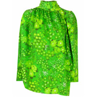 Balenciaga Blusa Twisted - Verde