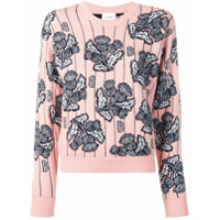 Barrie Suéter floral - Rosa