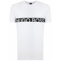 BOSS T-shirt com logo estampado - Branco