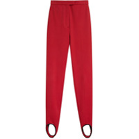 Burberry Calça legging - Vermelho