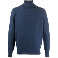 Canali rib-trimmed wool jumper - Azul