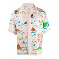 Casablanca Camisa com estampa - Rosa