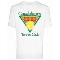 Casablanca Camiseta de algodão - Branco
