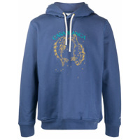 Casablanca embroidered Pisces hoodie - Azul