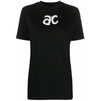 Courrèges Camiseta AC - Preto