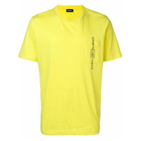 Diesel Camiseta 'T-Just-Pocket' - Amarelo