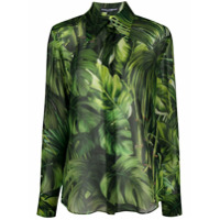 Dolce & Gabbana Camisa com estampa - Verde