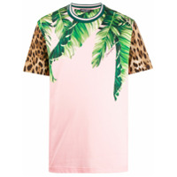 Dolce & Gabbana Camiseta animal print - Rosa