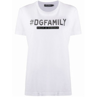 Dolce & Gabbana Camiseta Hashtag - Branco