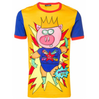 Dolce & Gabbana Camiseta Super Pig - Amarelo