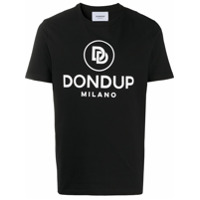 Dondup logo-print T-shirt - Preto