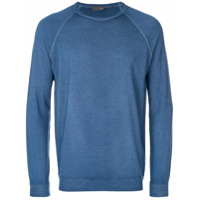Drumohr classic fitted sweater - Azul